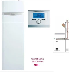 Pakiet Vaillant VSC ecoCOMPACT 206/4-5 90 + multiMATIC 700 + KOMIN